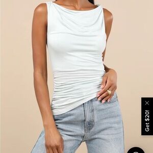 Lulu's Soft Mint Tank Top